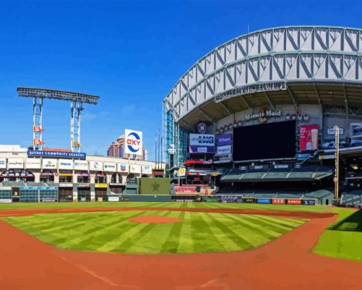 Minute Maid Park Diamond Painting