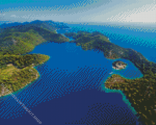 Mljet Island Diamond Painting