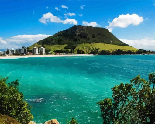 Mount Maunganui Beach Diamond Painting