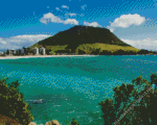 Mount Maunganui Beach Diamond Painting