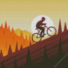 Mountain Biking Diamond Painting