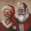 Mr And Mrs Claus Art Diamond Painting