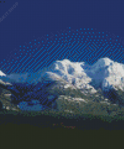 Mount Arrowsmith in Canada Diamond Painting