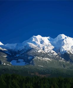 Mount Arrowsmith in Canada Diamond Painting