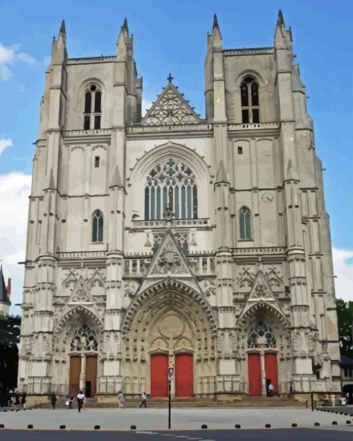 Nantes Cathedral Diamond Painting