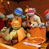 Ninja Turtles Eating Pizza Diamond Painting