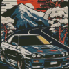 Nissan Gtr Skyline Art Diamond Painting