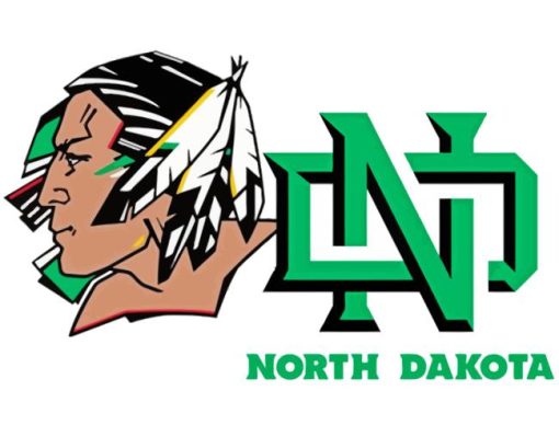 North Dakota Fighting Hawks Diamond Painting