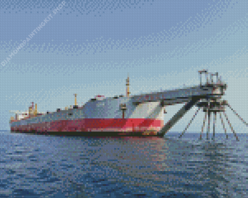 Ocean Tanker Diamond Painting