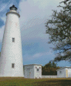 Ocracoke Lighthouse Diamond Painting