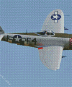 P 47 Thunderbolt Diamond Painting