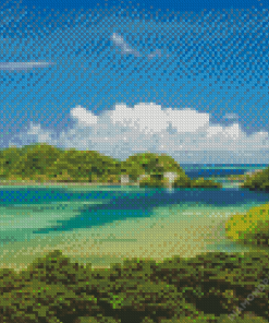 Palau Koror Island Diamond Painting