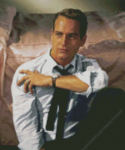 Paul Newman Actor Diamond Painting