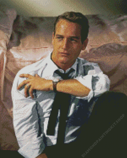 Paul Newman Actor Diamond Painting