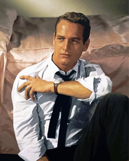 Paul Newman Actor Diamond Painting