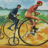 Penny Farthing Bike Diamond Painting