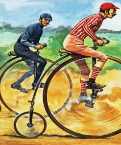 Penny Farthing Bike Diamond Painting