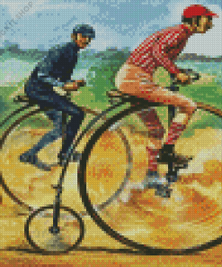 Penny Farthing Bike Diamond Painting