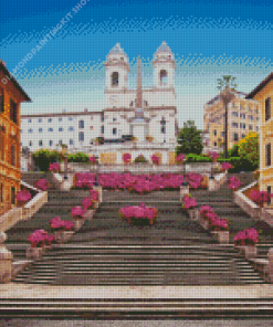 Piazza Di Spagna Diamond Painting