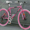 Pink Bicycle Diamond Painting