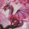 Pink Dragon Diamond Painting