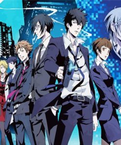 Psycho Pass Characters Diamond Painting