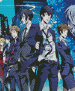 Psycho Pass Characters Diamond Painting