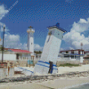 Puerto Morelos Lighthouse Diamond Painting