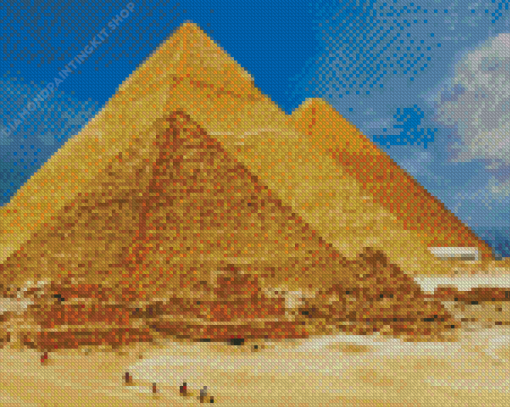 Pyramid of Giza Diamond Painting