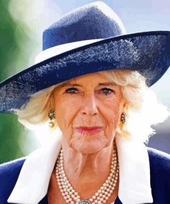 Queen Camilla Diamond Painting