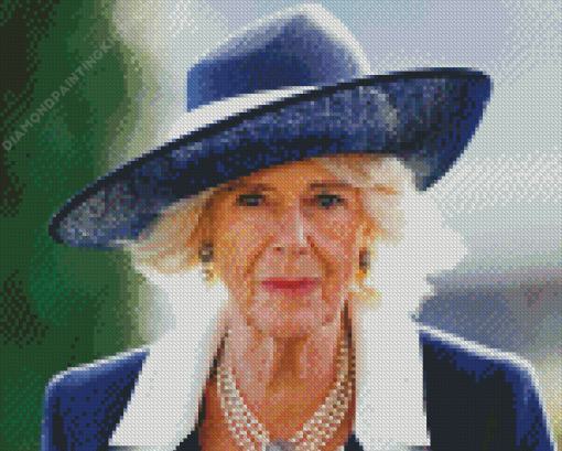 Queen Camilla Diamond Painting