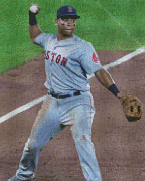 Rafael Devers Diamond Painting