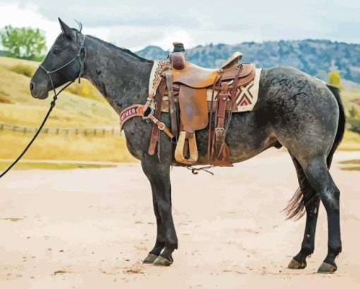 Ranch Horse Diamond Painting