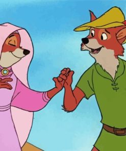 Robin Hood and Lady Marian Diamond Painting