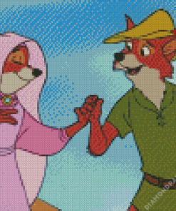 Robin Hood and Lady Marian Diamond Painting