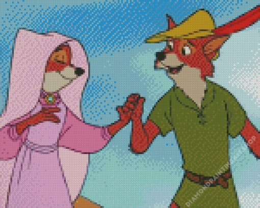 Robin Hood and Lady Marian Diamond Painting