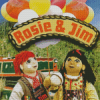 Rosie And Jim Diamond Painting