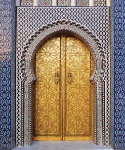 Royal Palace Fez Door Diamond Painting