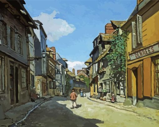 Rue de la Bavole Honfleur Diamond Painting