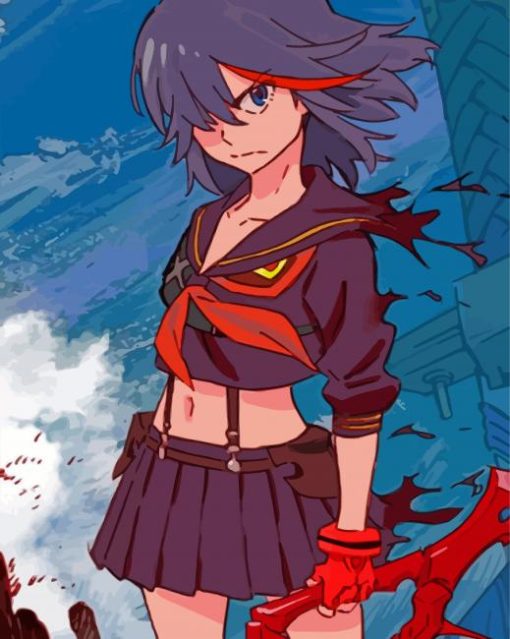 Ryuko Matoi Diamond Painting