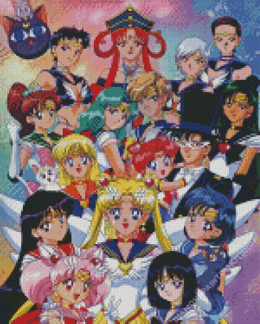 Sailor Moon Diamond Painting