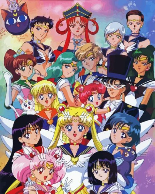 Sailor Moon Diamond Painting