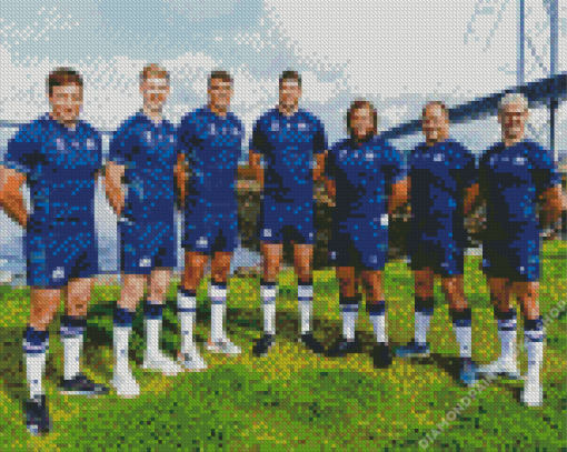 Scotland Rugby Team Diamond Painting