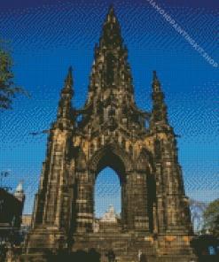 Scott Monument Diamond Painting