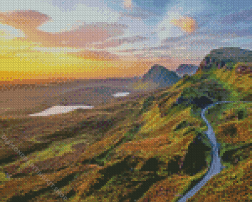 Scottish Highlands Diamond Painting