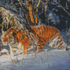 Siberian Tiger Diamond Painting