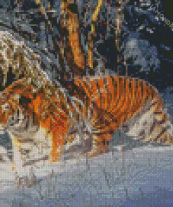 Siberian Tiger Diamond Painting