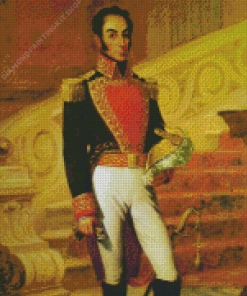 Simon Bolivar Diamond Painting