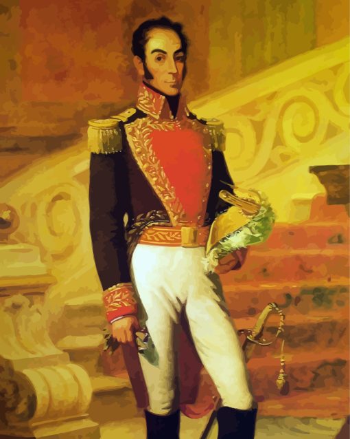 Simon Bolivar Diamond Painting