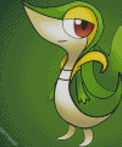 Snivy Diamond Painting